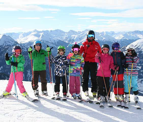 Skikurs mit Skilehrer