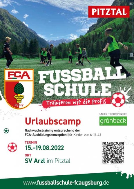 Feriencamp im Pitztal Fußballschuale