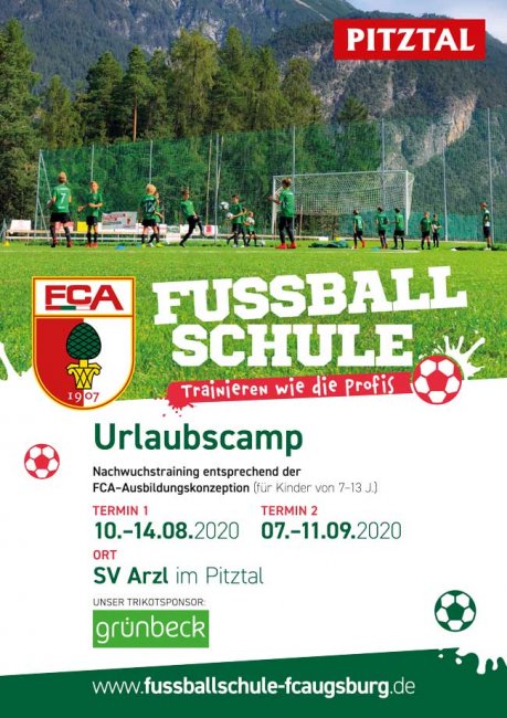 Feriencamp im Pitztal Fußballschuale